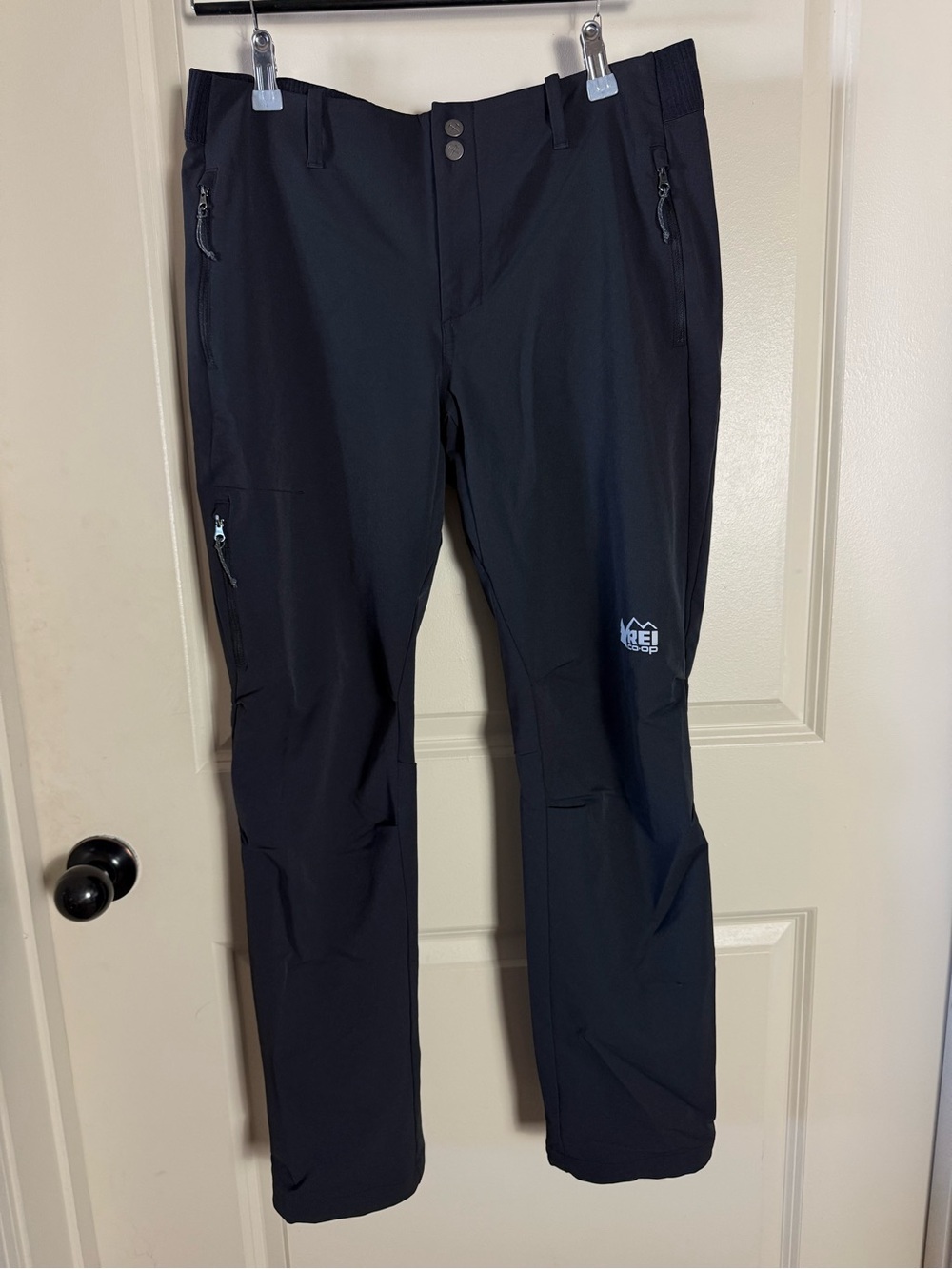 REI Activator Black Softshell Outdoor Pants